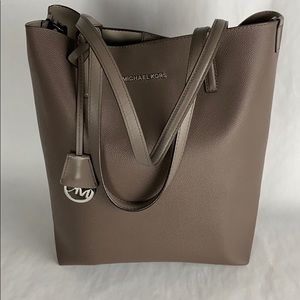Michael Kors Brown Taupe Tote with wallet
